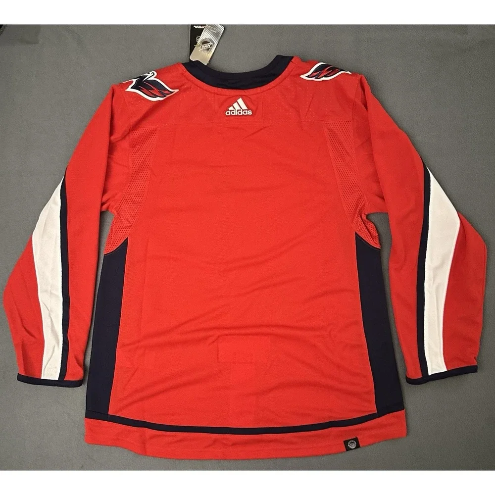 Adidas Primegreen Washington Capitals Authentic Home  Jersey, Mens Size 52